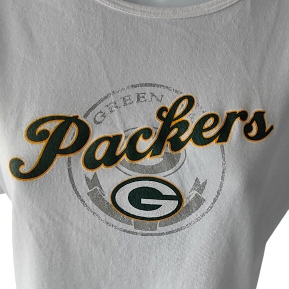 NFL For Her Green Bay Packers Top Short Sleeves Size L - Picture 3 of 7